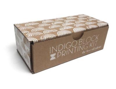 Indigo Block Printing Kit by Julie Sinden