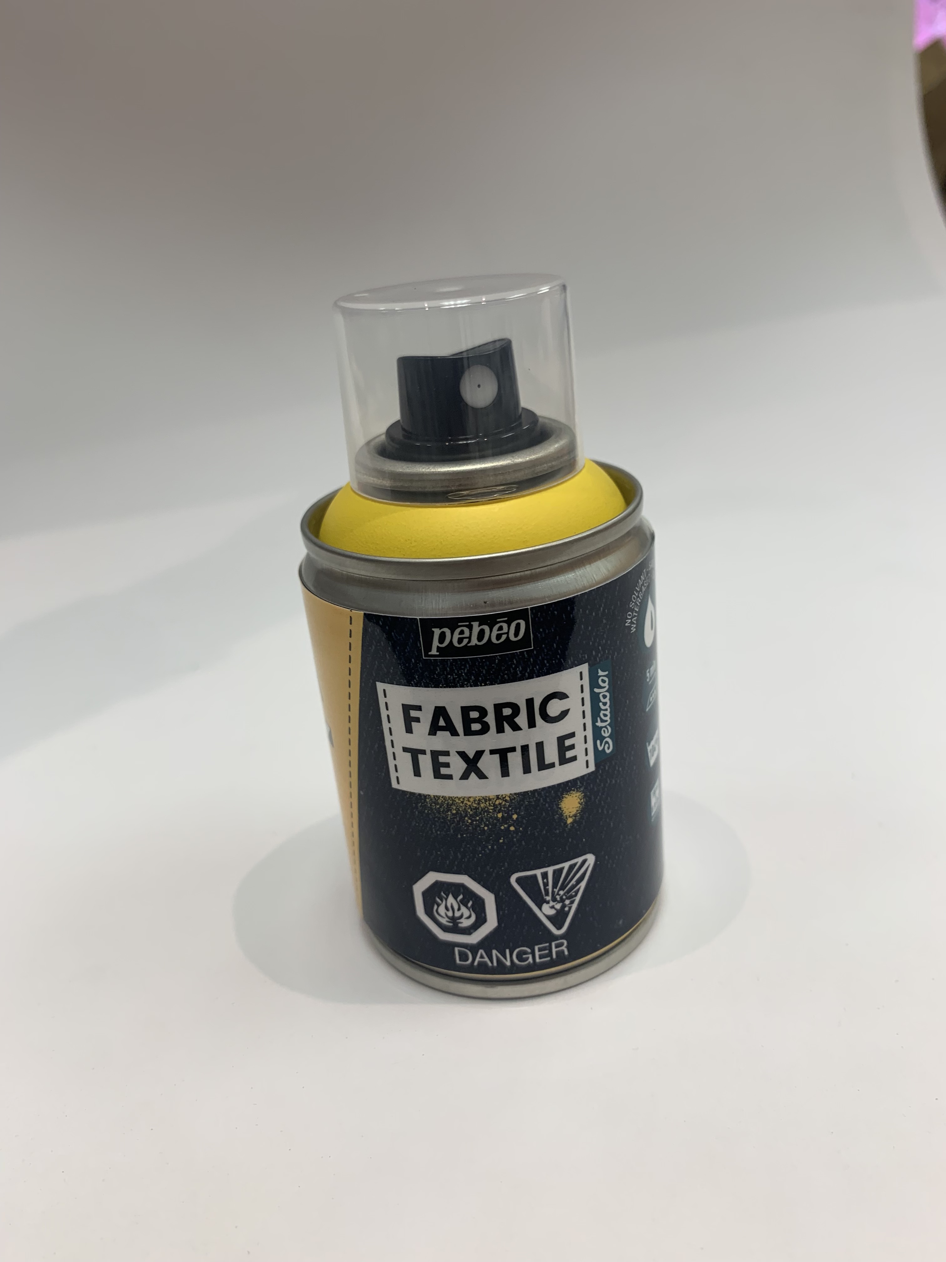 Pebeo 7A Spray Fabric Paint - Yelow 402