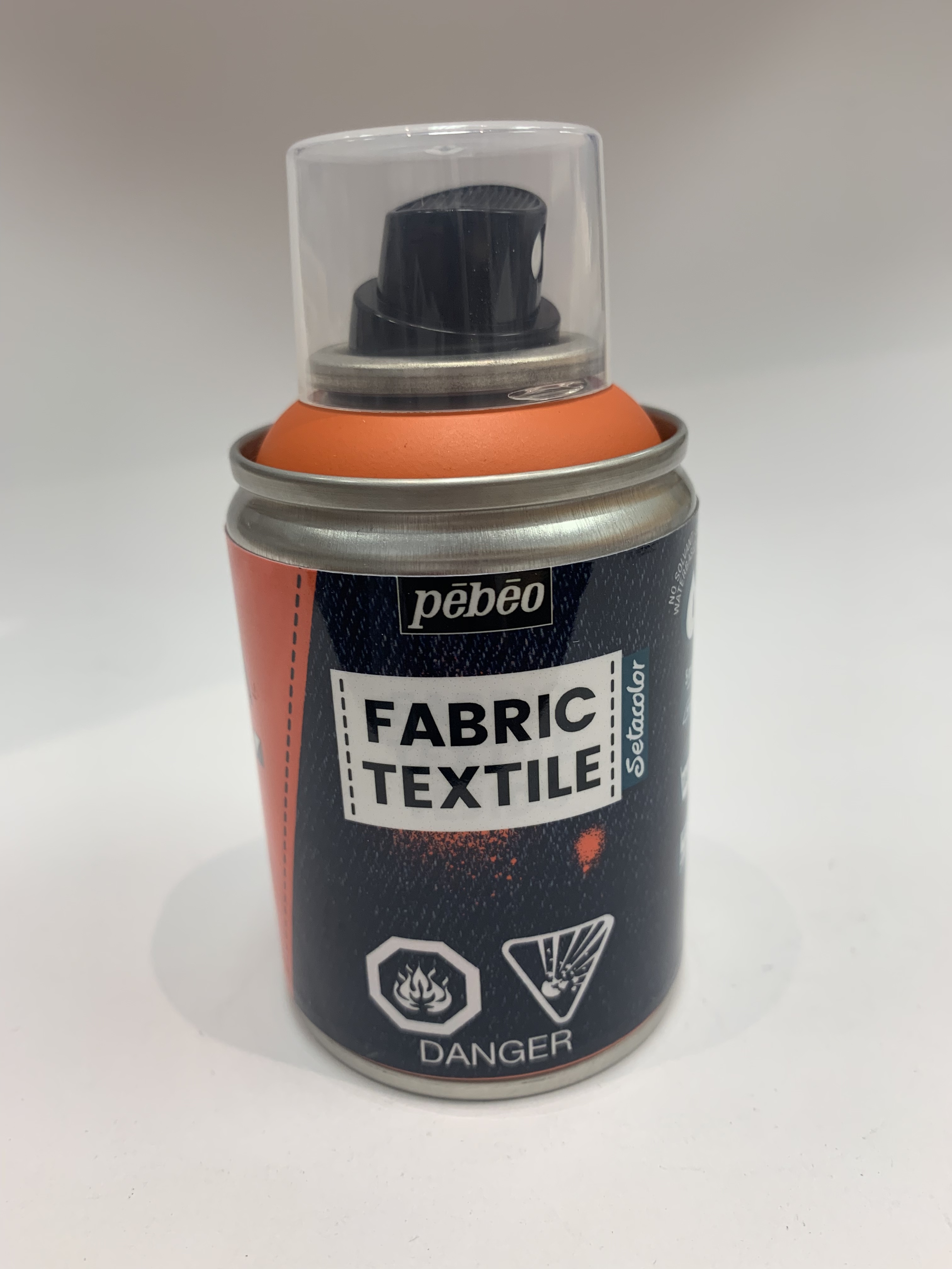 Pebeo 7A Spray Fabric Paint - Orange 403