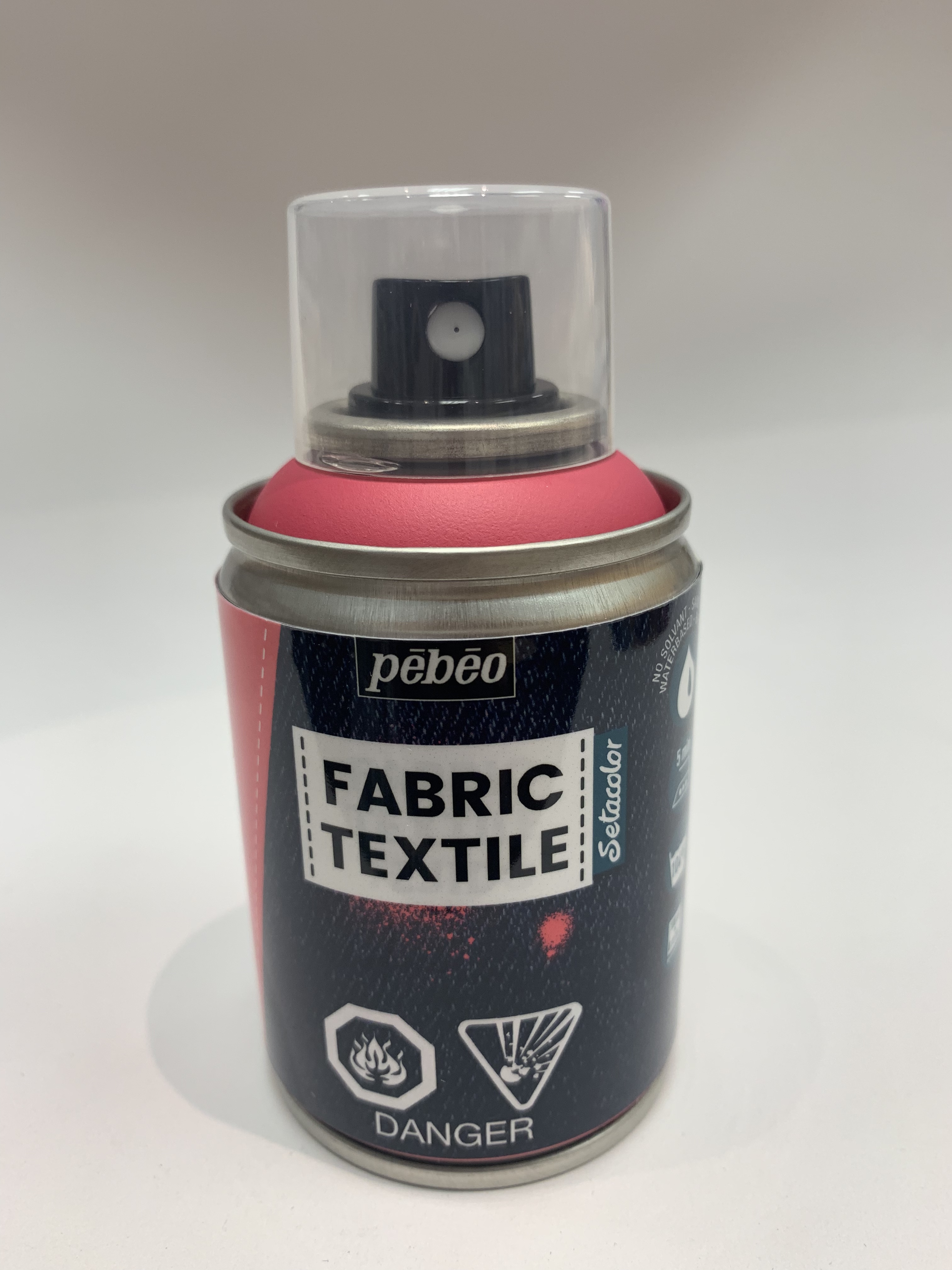 Pebeo 7A Spray Fabric Paint - Pink 405