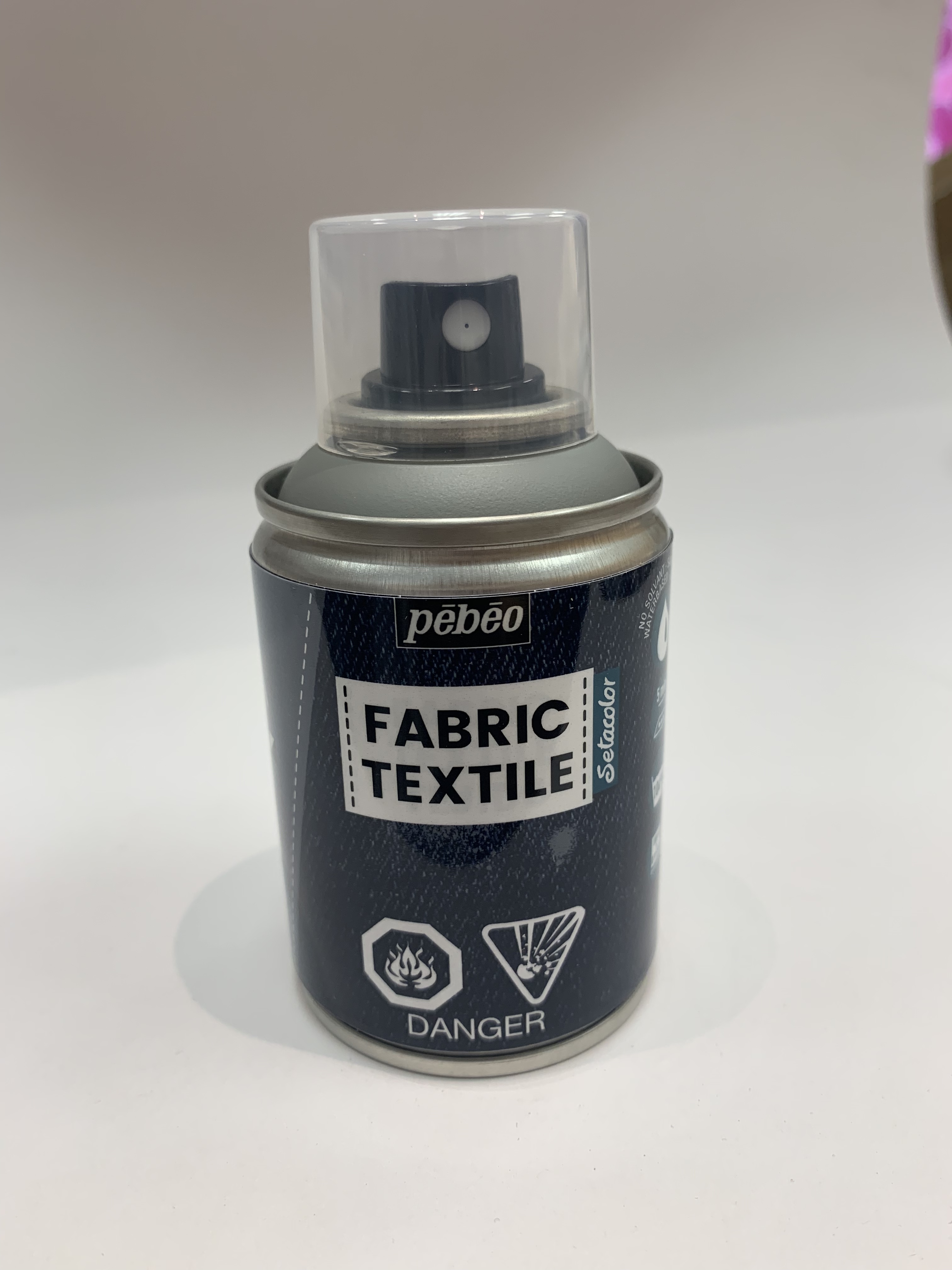 Pebeo 7A Spray Fabric Paint - Grey 413