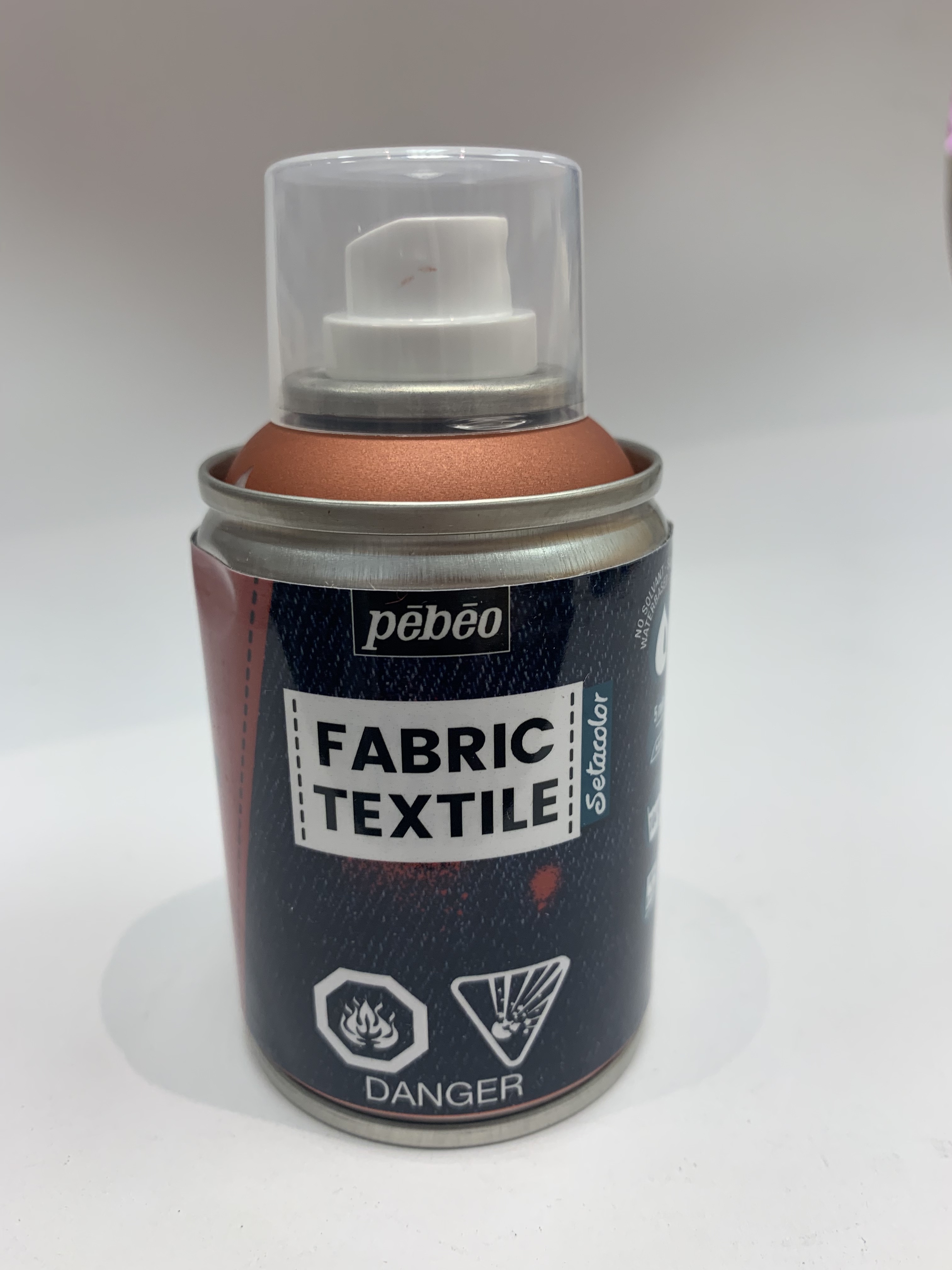 Pebeo 7A Spray Fabric Paint - Copper 433