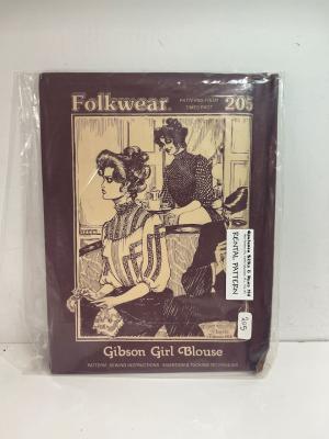 Folkwear 205 Gibson Girl Blouse