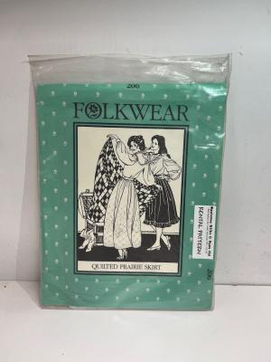 Folkwear 206 Quilted Prairie Skirt