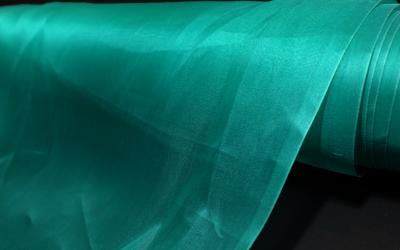 BC1001-D - GREEN SILK ORGANZA 5.5mm 42