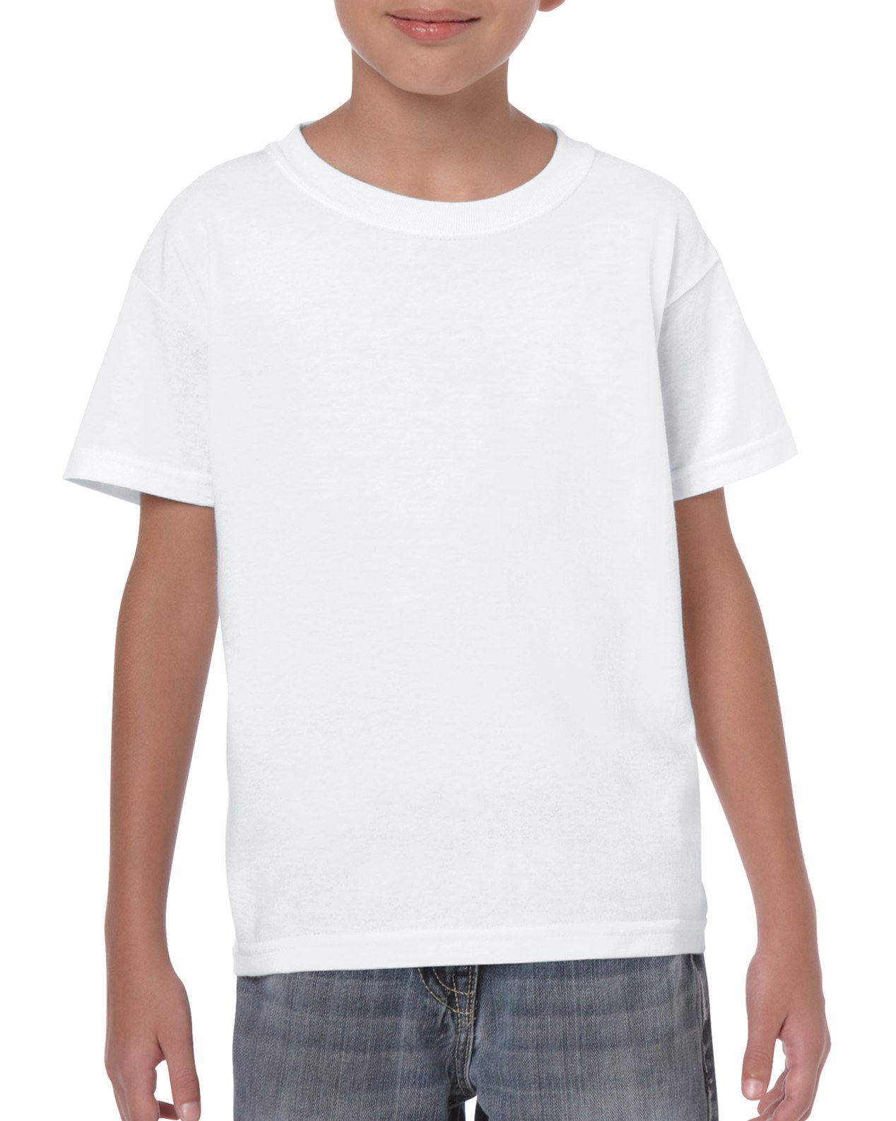 Unisex - YOUTH T-SHIRTS - WHITE Size & Fit Guide 